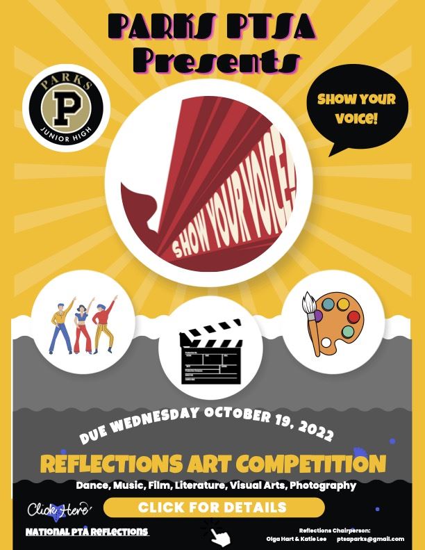  Parks Reflections Contest Flyer